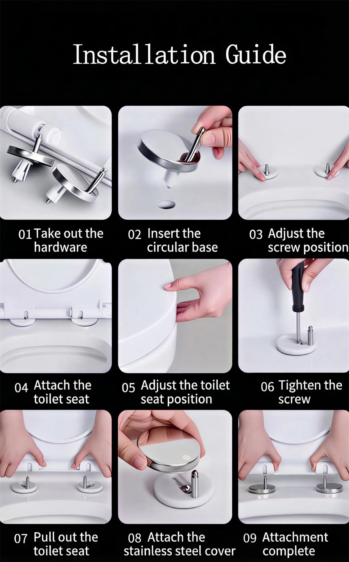 Sevair Deco Soft Close Toilet Seat