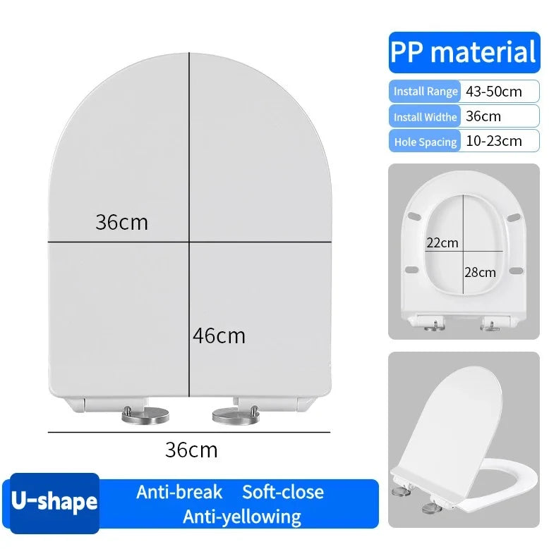 Sevair Deco Soft Close Toilet Seat