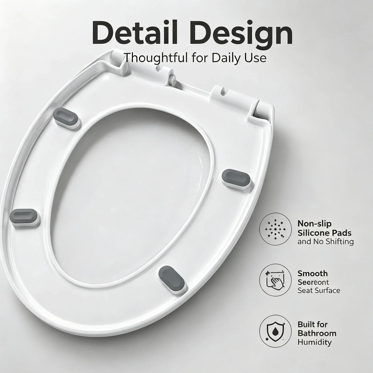 Sevair Deco Soft Close Toilet Seat