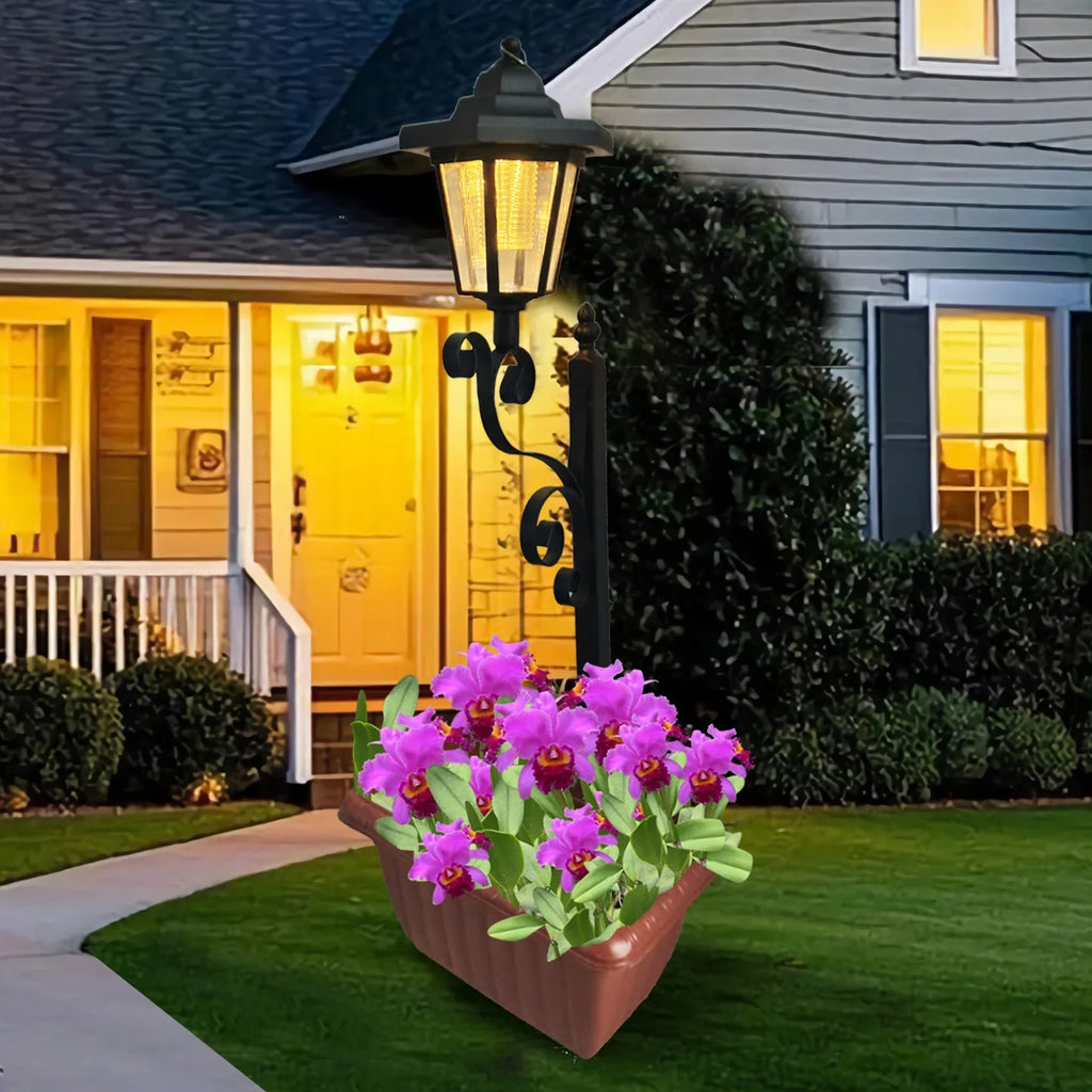 Sevair Deco Solar Garden Planter Light, 81 cm