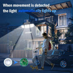 Sevair Deco Solar Motion Sensor Wall Light, 3 Modes