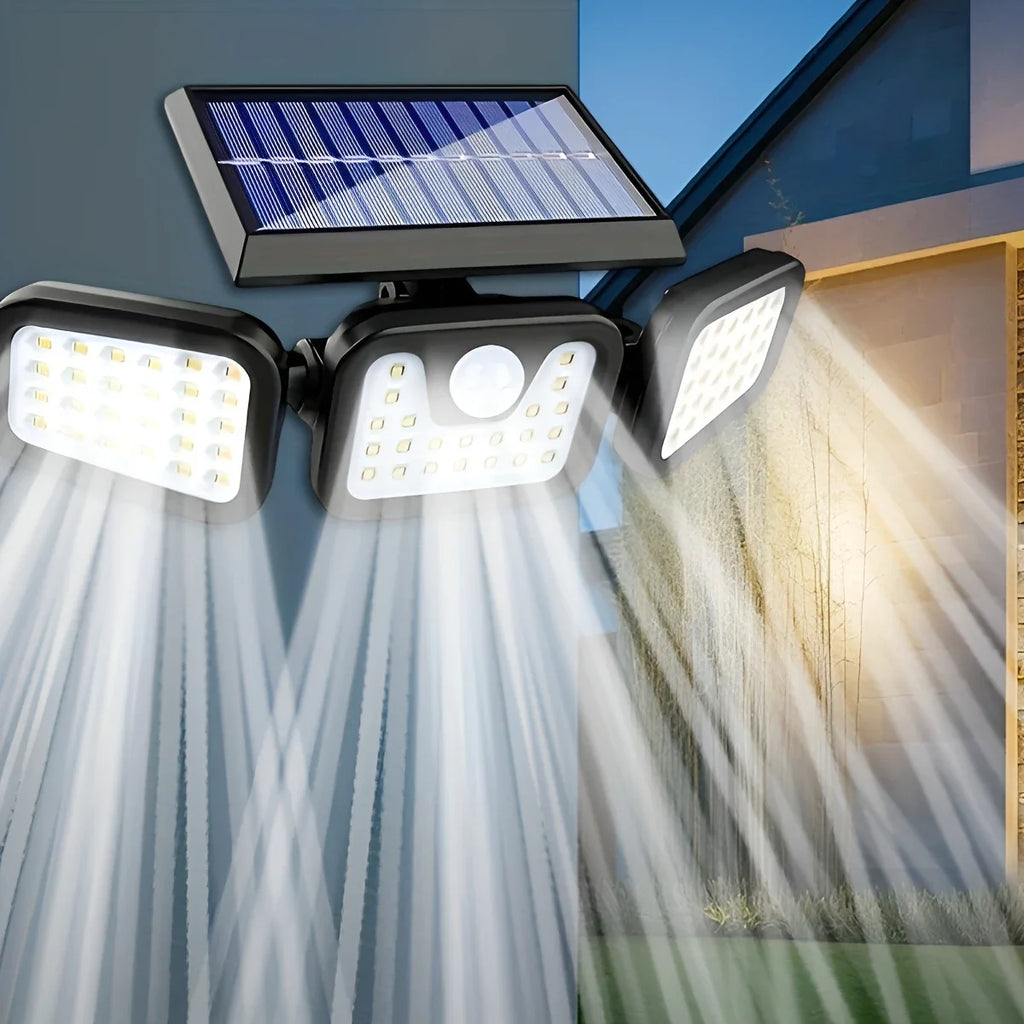 Sevair Deco Solar Motion Sensor Wall Light, 3 Modes