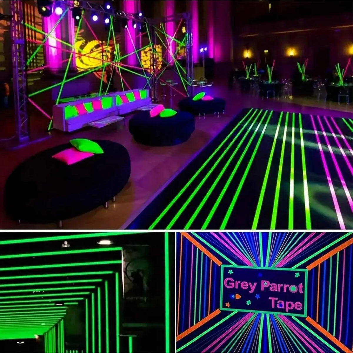 Sevair Deco UV Neon Tape Set