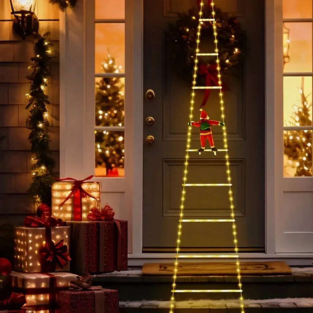 Sevair Deco Climbing Santa Ladder Set