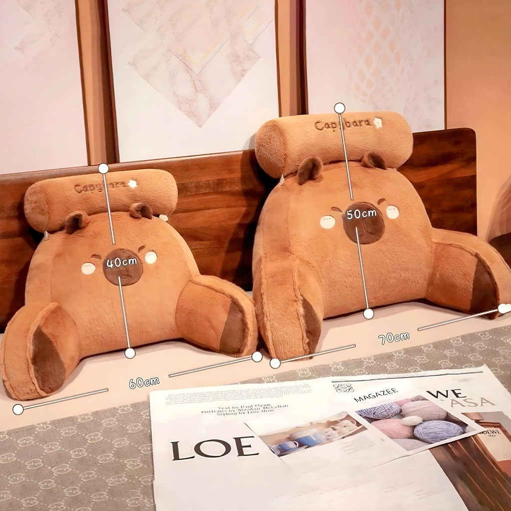 Sevair Deco Capybara Backrest Pillow