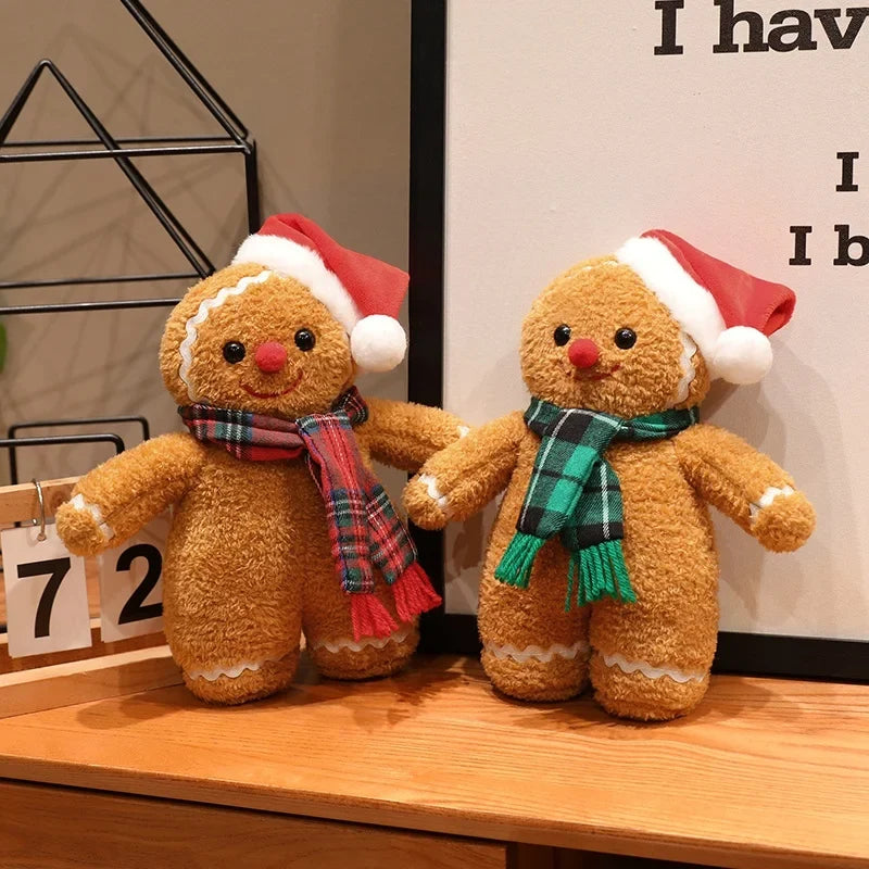 Sevair Deco Christmas Gingerbread Man Plush