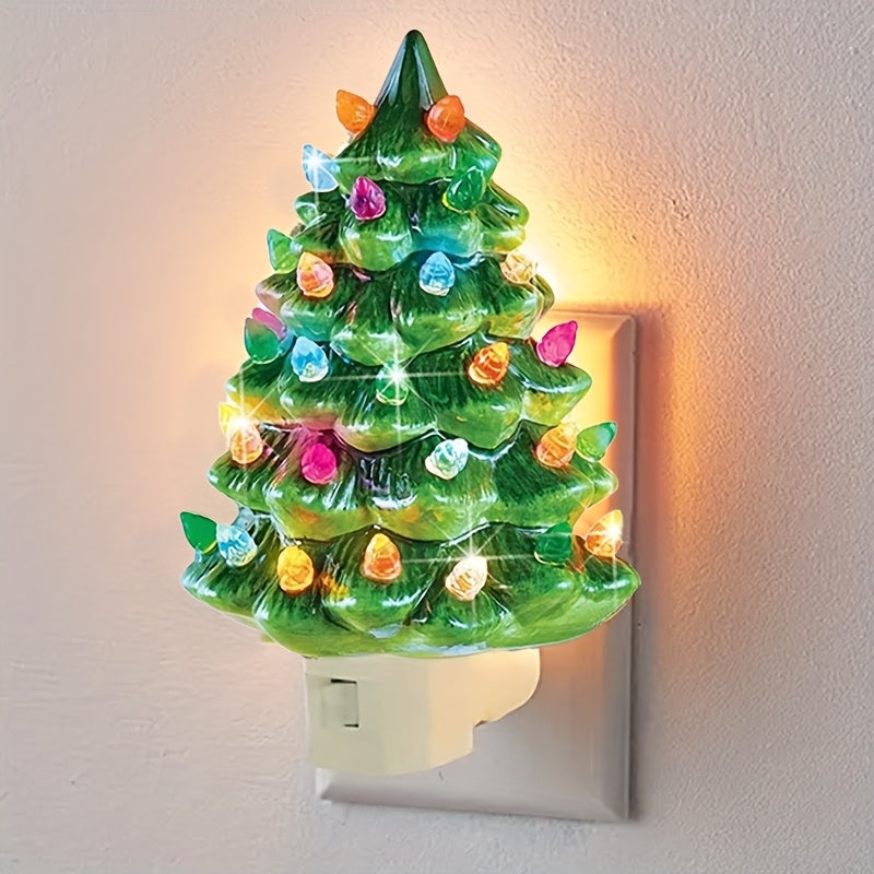 Sevair Deco Retro Christmas Tree Night Light