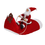 Sevair Deco Santa Carrying Dog Costume