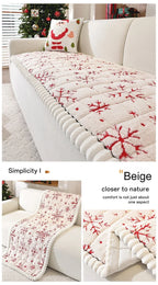 Sevair Deco Christmas Sofa Pad Cover