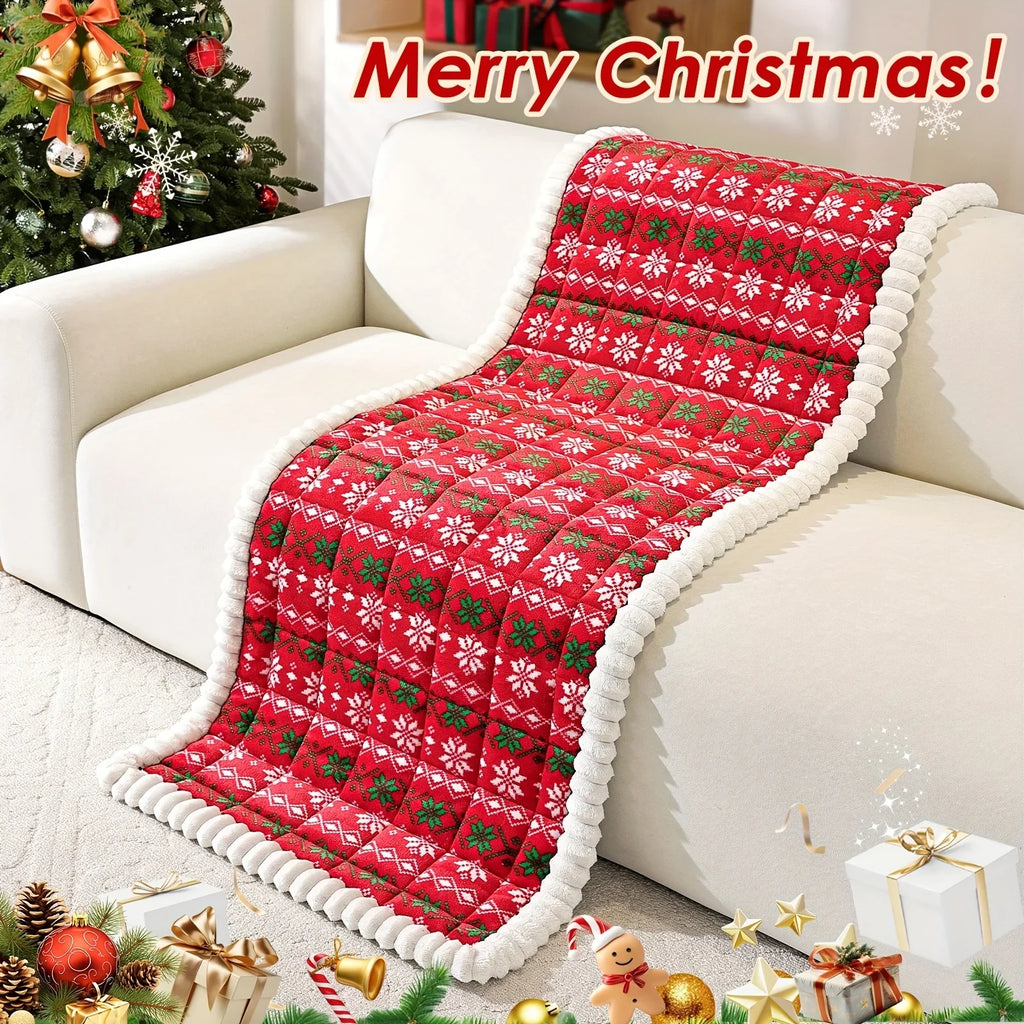 Sevair Deco Christmas Sofa Pad Cover