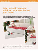 Sevair Deco Christmas Sofa Pad Cover