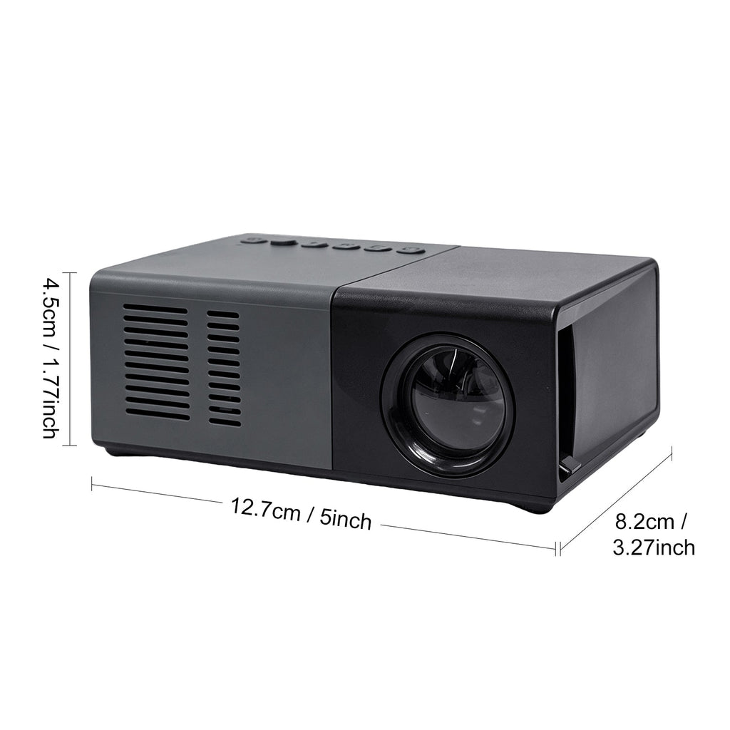 Sevair Deco Dream J9 Mini Projector 720P for Home Movie Nights