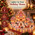 Sevair Deco Magical Christmas Village 3D Gem Art DIY Kit