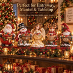 Sevair Deco Lighted Christmas Candy Bowl Collection