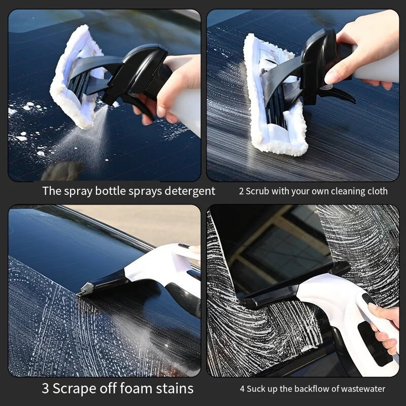 Sevair Deco Cordless Electric Glass Cleaner for Windows & Mirrors