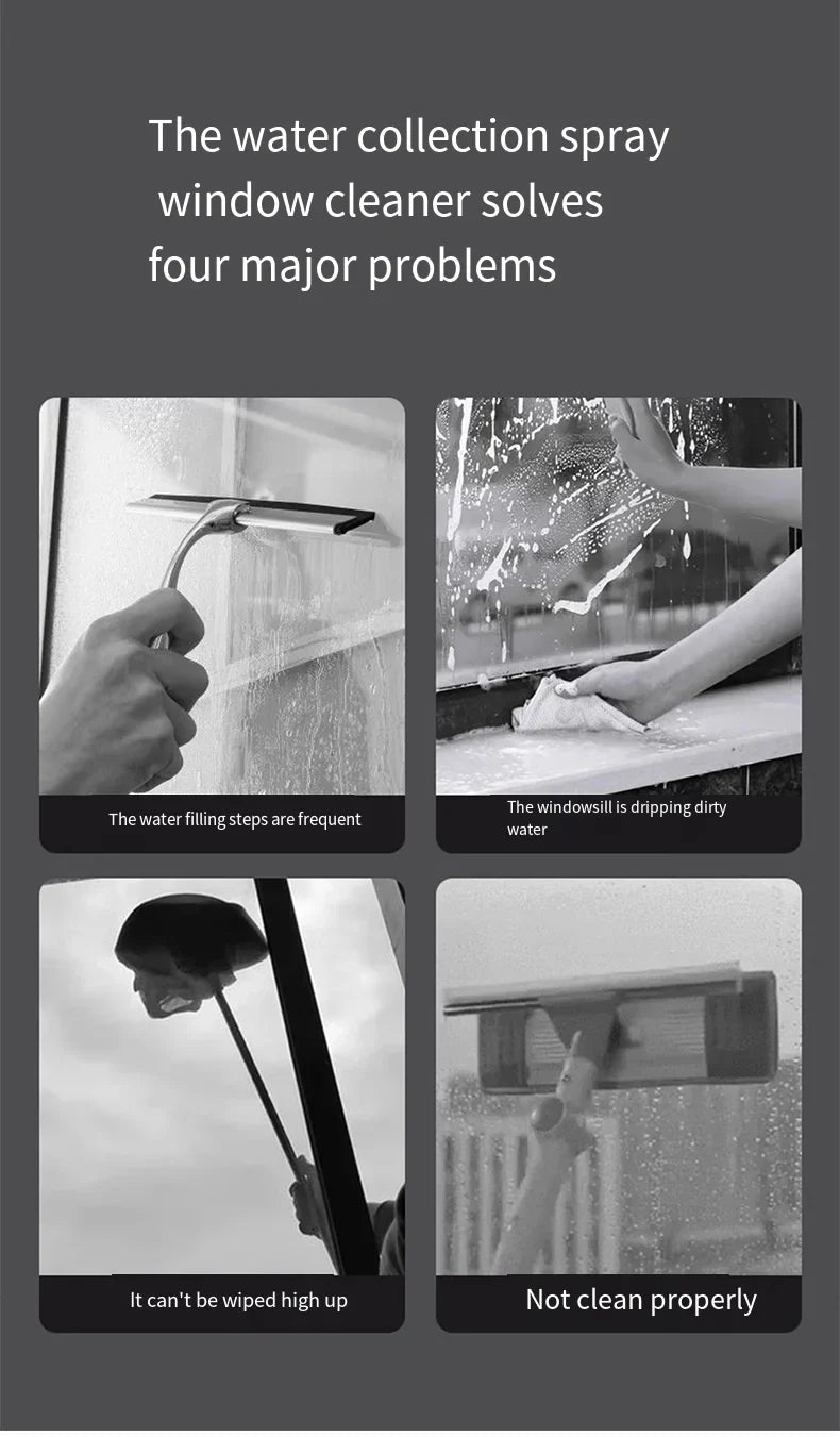 Sevair Deco Cordless Electric Glass Cleaner for Windows & Mirrors