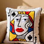Sevair Deco Funny Royal Card Pillows