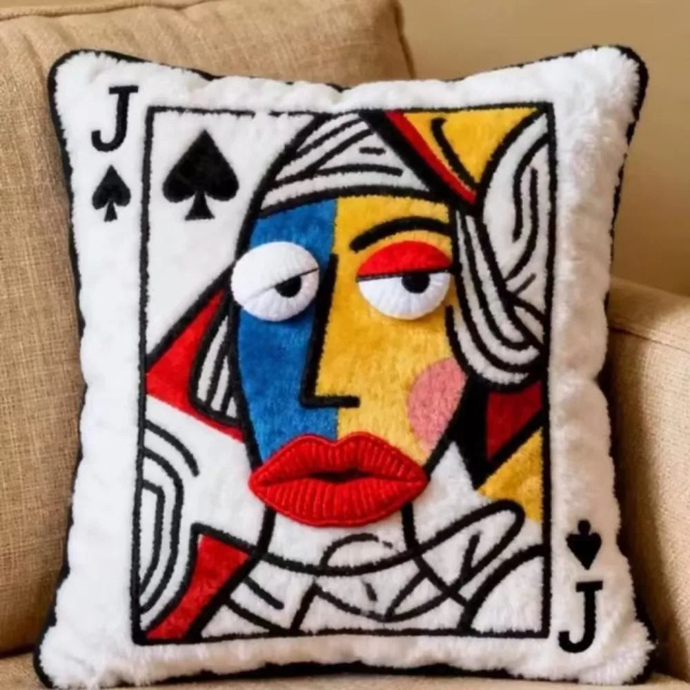 Sevair Deco Funny Royal Card Pillows