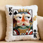 Sevair Deco Funny Royal Card Pillows