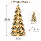 Sevair Deco Winterleaf Glow Christmas Tree