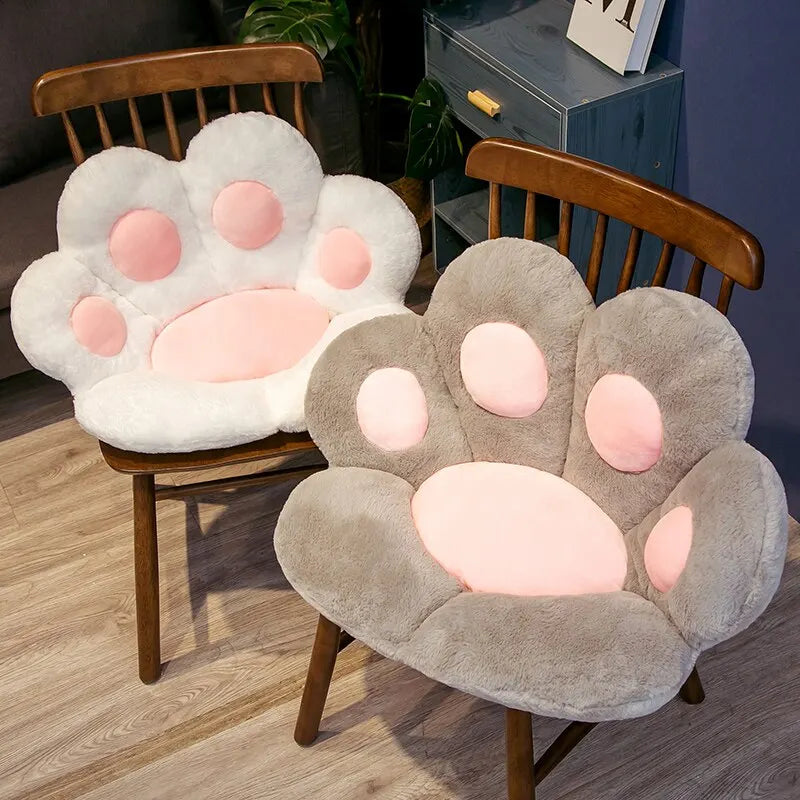 Sevair Deco Plush Cat Paw Cushion