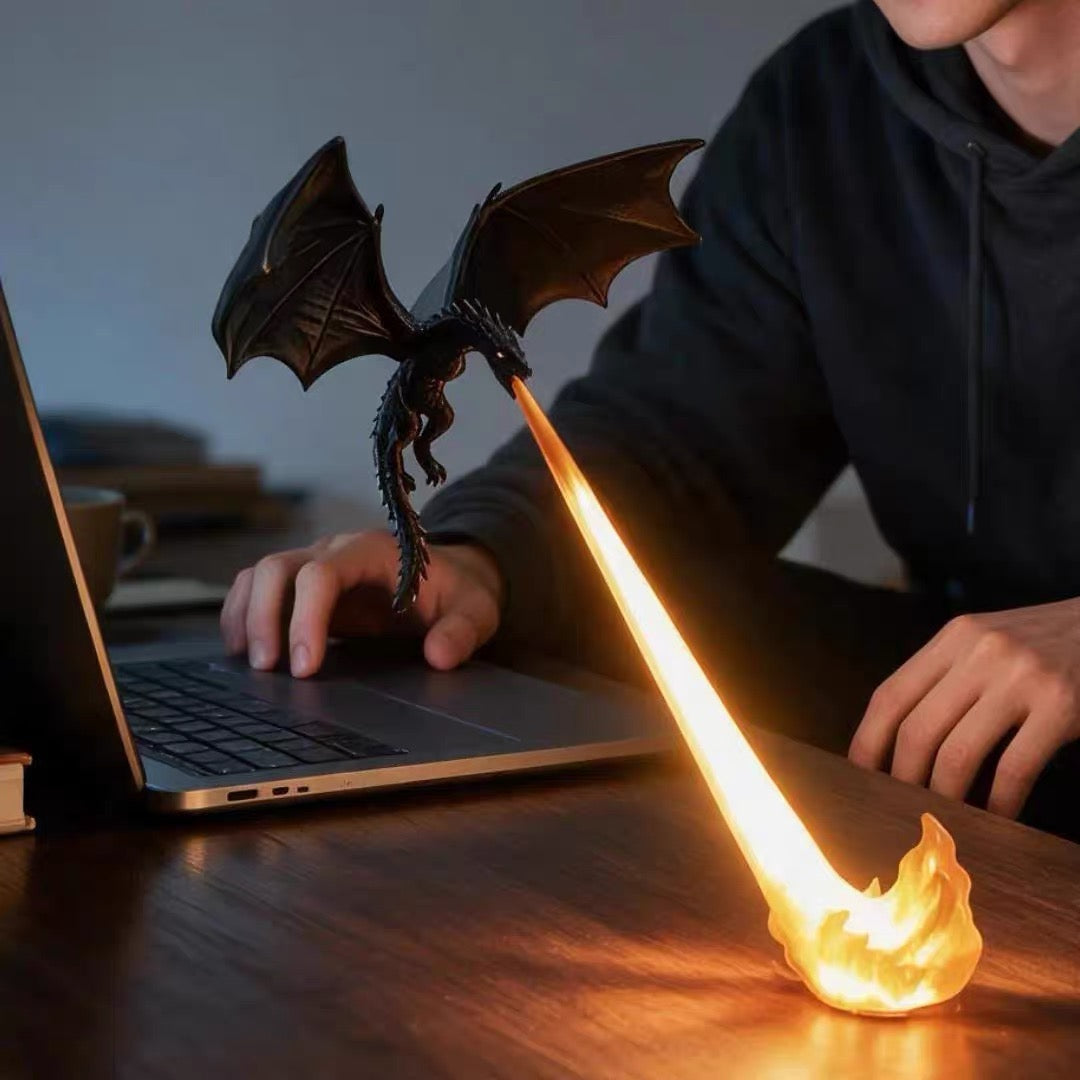 Sevair Deco - Dragon Breath Flame Night Light Decor