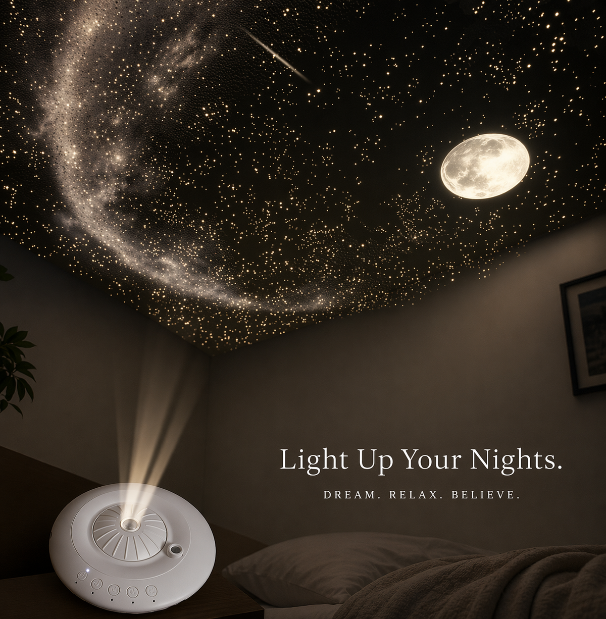 Galaxy Star Projector Night Light