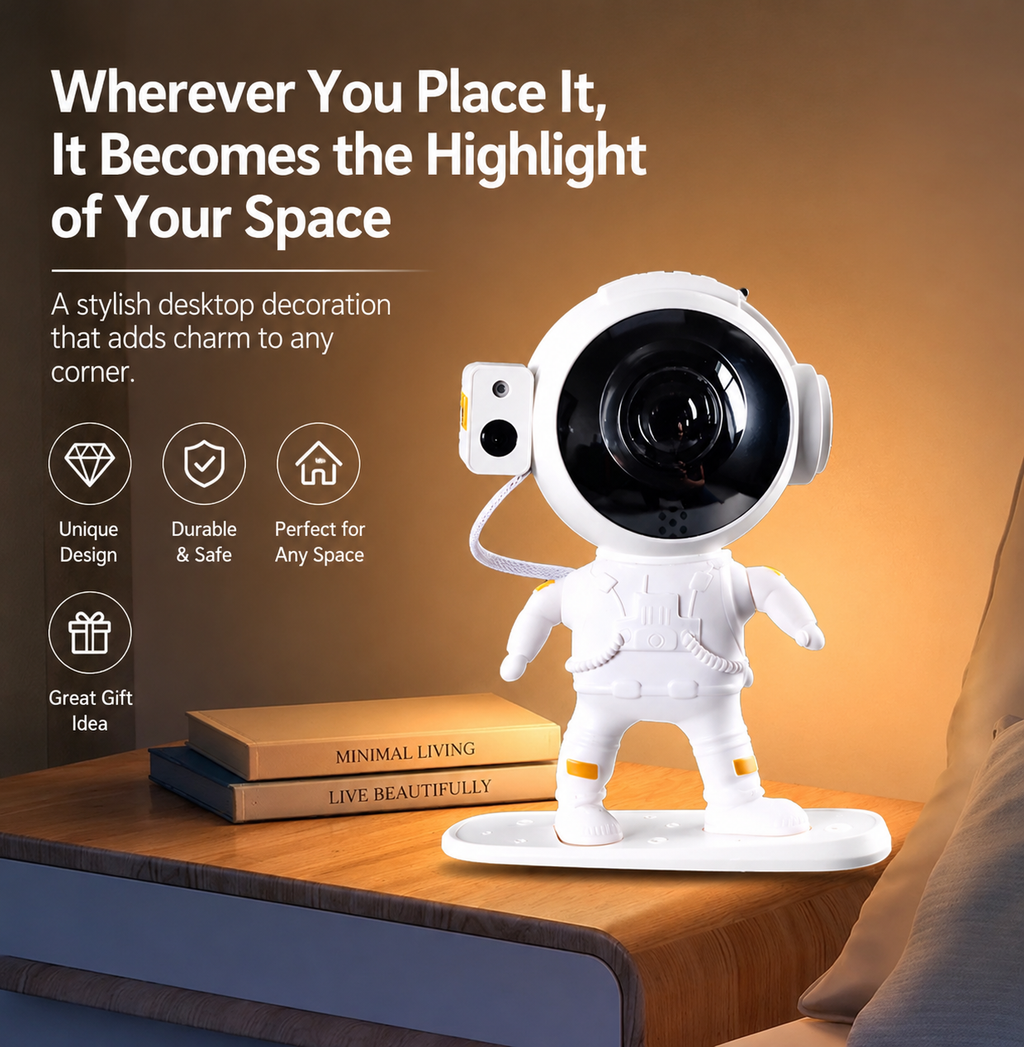 Sevair Deco - Astronaut Aurora Galaxy Projector light