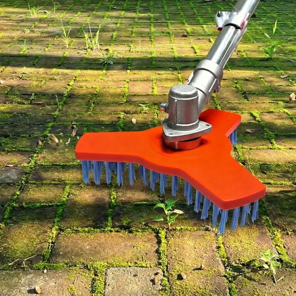 Sevair Deco Outdoor Surface Scrubber Brush Head for Pavers & Patios