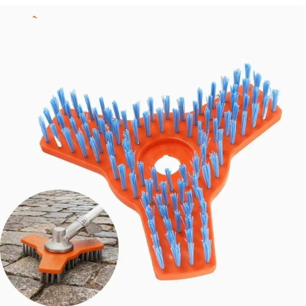 Sevair Deco Outdoor Surface Scrubber Brush Head for Pavers & Patios