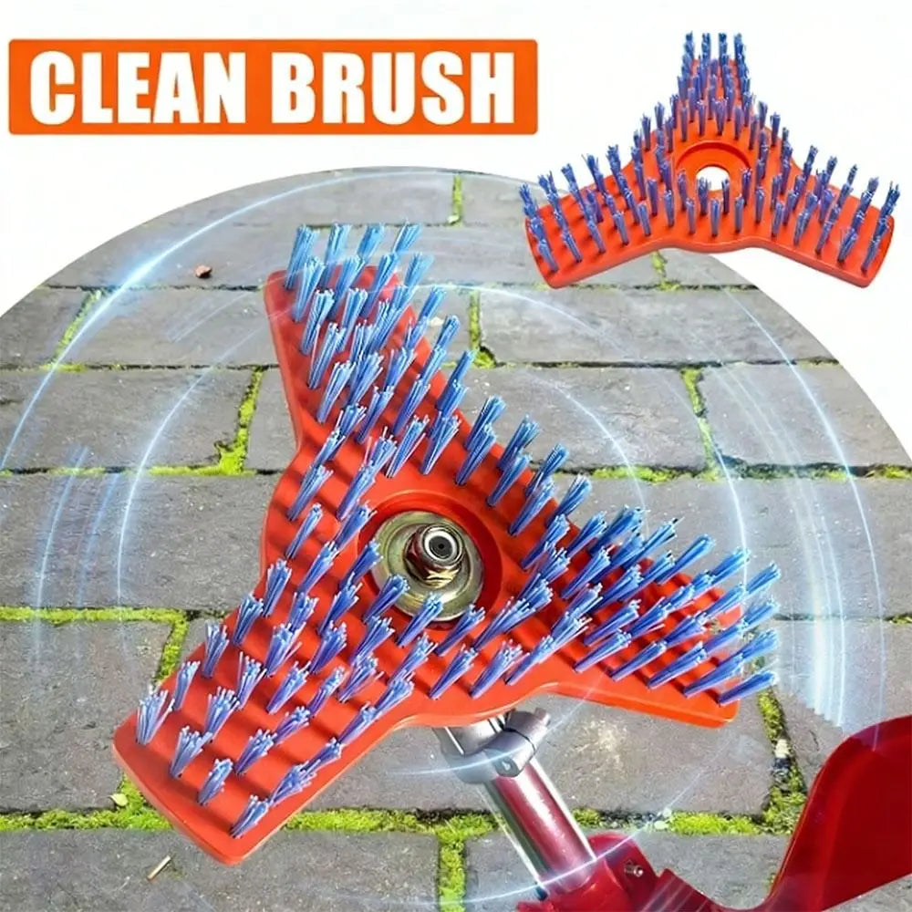 Sevair Deco Outdoor Surface Scrubber Brush Head for Pavers & Patios