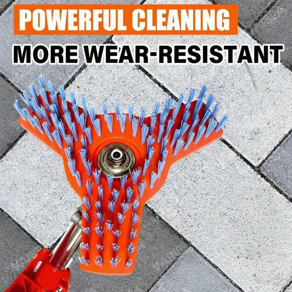 Sevair Deco Outdoor Surface Scrubber Brush Head for Pavers & Patios