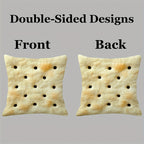 Sevair Deco Saltine Cracker Pillow Cover