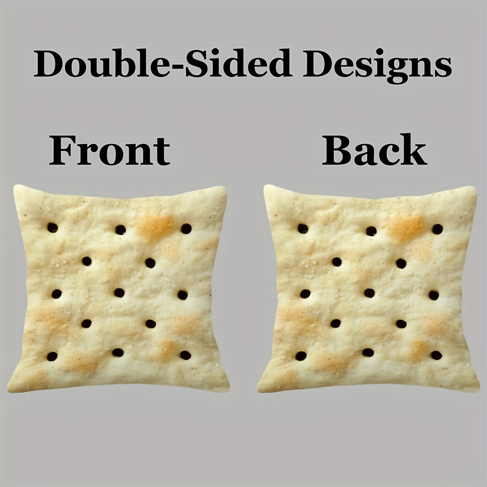 Sevair Deco Saltine Cracker Pillow Cover