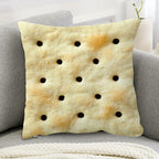 Sevair Deco Saltine Cracker Pillow Cover