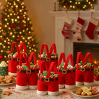Sevair Deco Santa Pants Christmas Gift Bags 6-Pack
