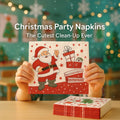 Sevair Deco 3-Ply Christmas Party Napkins 1