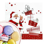 Sevair Deco 3-Ply Christmas Party Napkins 2