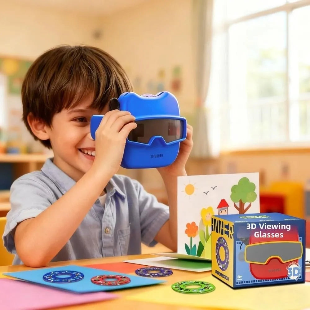 Sevair Deco 3D Kids Viewer Toy with Picture Reels 3