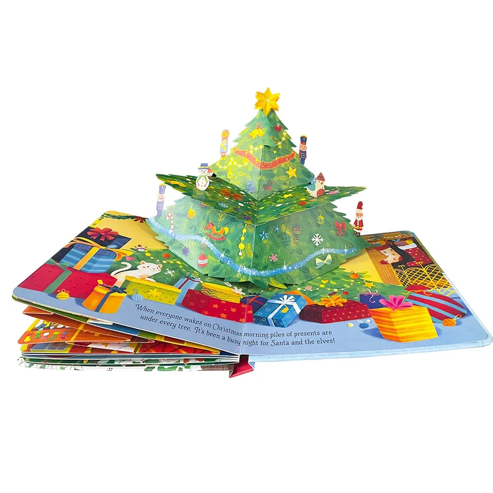 Sevair Deco 3D Pop-Up Christmas Book for Family Storytime 02