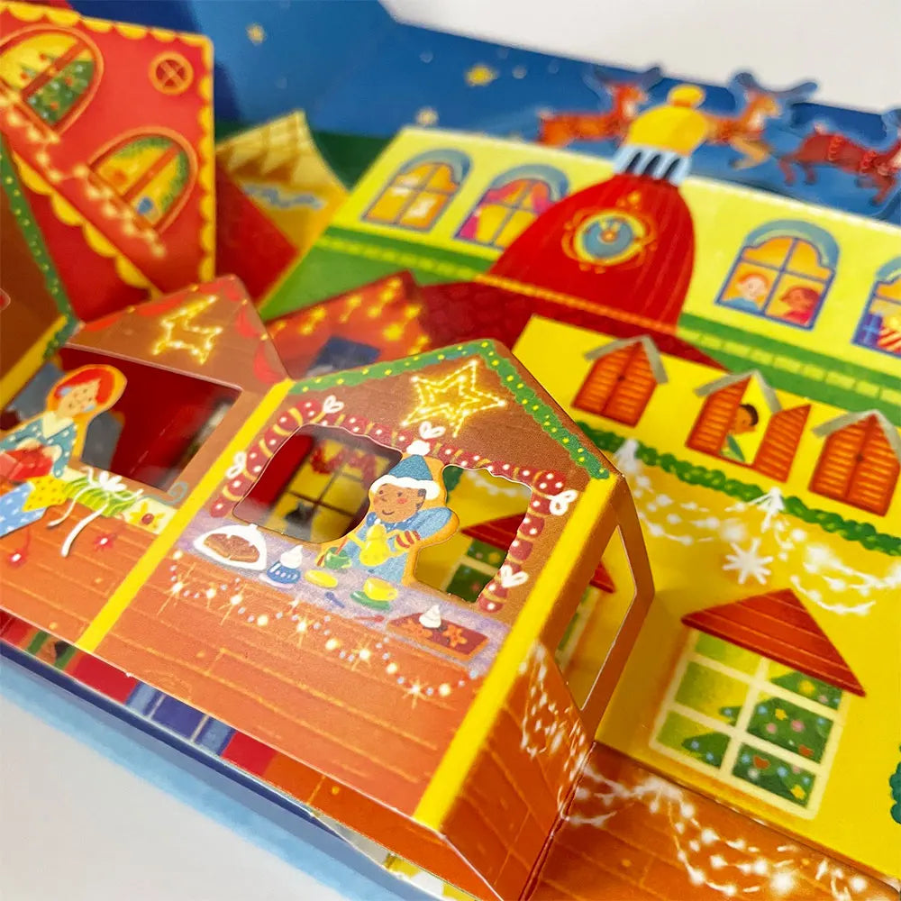 Sevair Deco 3D Pop-Up Christmas Book for Family Storytime 04