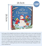 Sevair Deco 3D Pop-Up Christmas Book for Family Storytime 07