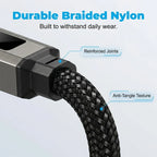 Sevair Deco 4-in-1 Keychain Fast Charging Cable braided nylon