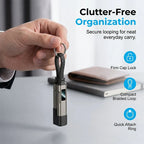 Sevair Deco 4-in-1 Keychain Fast Charging Cable keychain loop