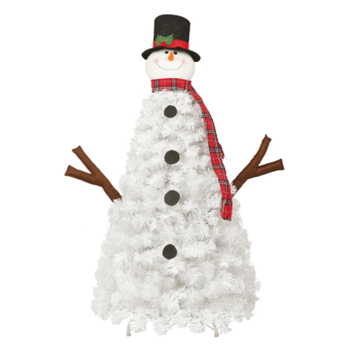 Sevair Deco 4FT Pre-Lit Snowman Christmas Tree 9