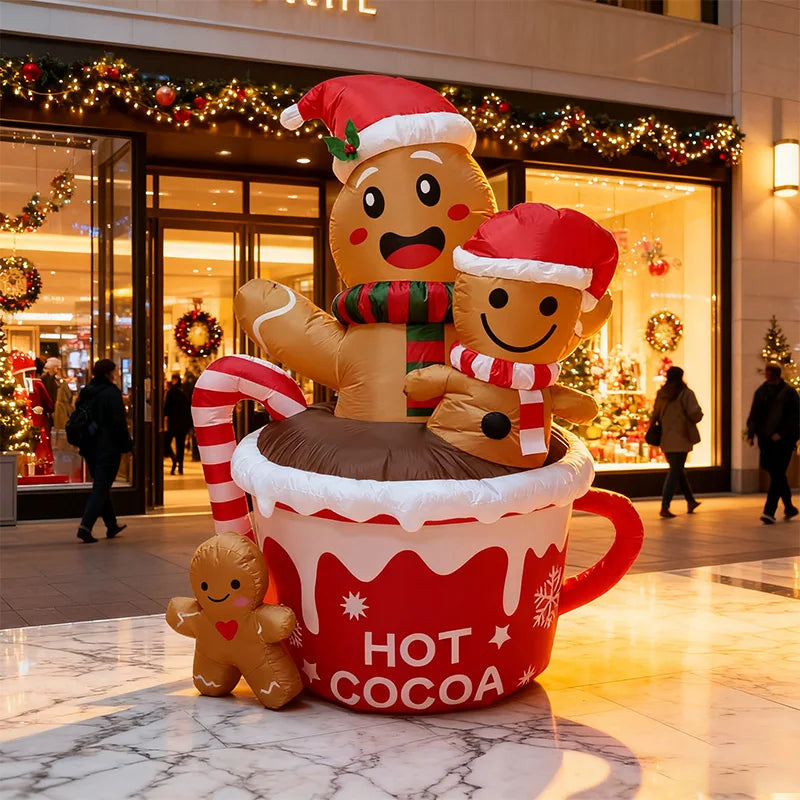 Sevair Deco 7FT Hot Cocoa Christmas Inflatable 2