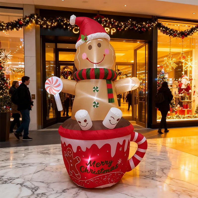 Sevair Deco 7FT Hot Cocoa Christmas Inflatable 4