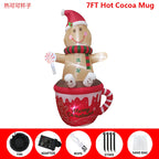 Sevair Deco 7FT Hot Cocoa Christmas Inflatable 6