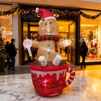 Sevair Deco 7FT Hot Cocoa Christmas Inflatable 7