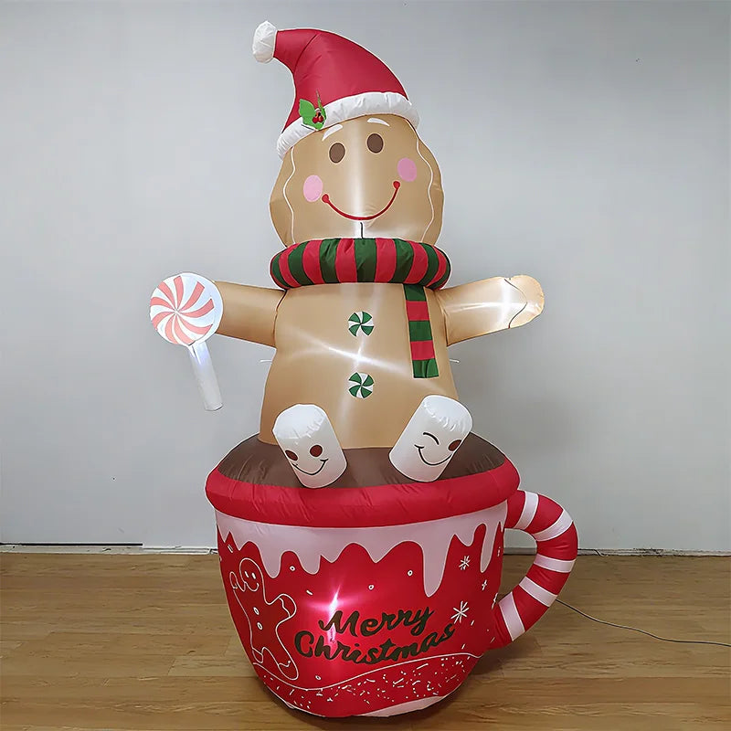 Sevair Deco 7FT Hot Cocoa Christmas Inflatable 8